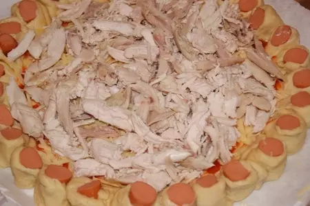 Нарядный пирог с курицей: шаг 5