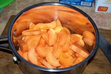 Кулич морковный: шаг 3