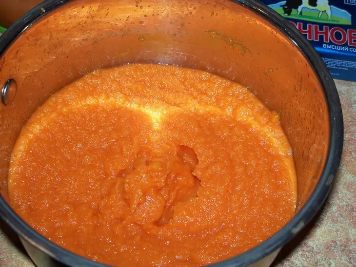 Кулич морковный: шаг 4