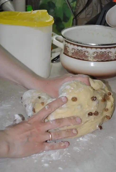 Пасхальный кулич: шаг 10