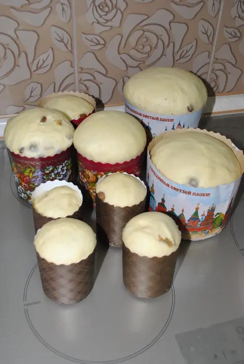 Пасхальный кулич: шаг 13