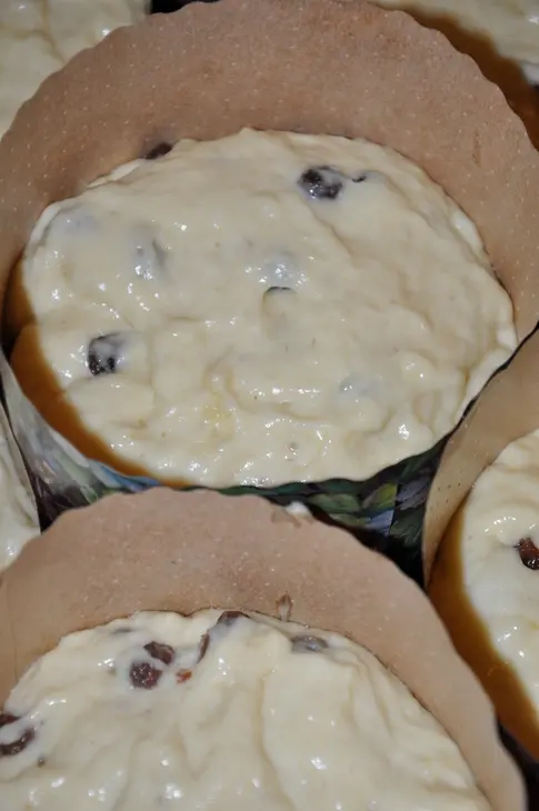 Простой пасхальный кулич: шаг 5
