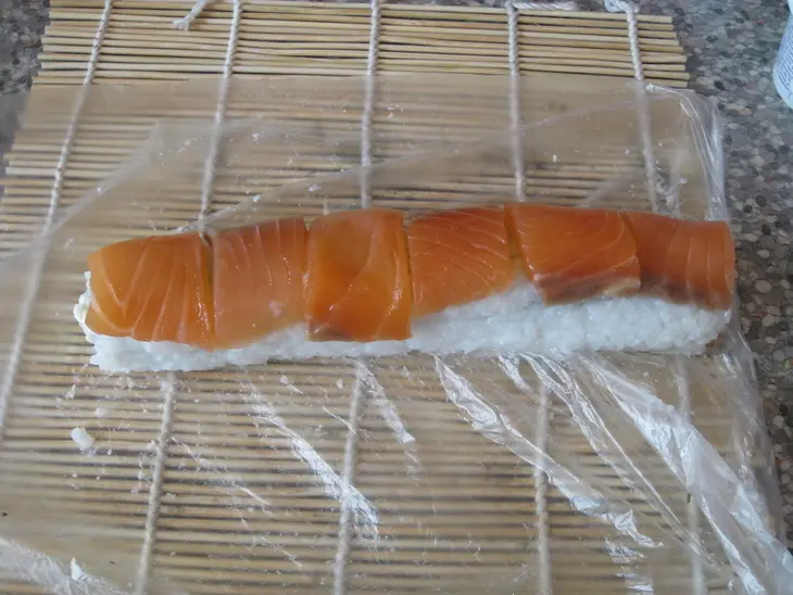 Роллы домашние "филадельфия": шаг 20