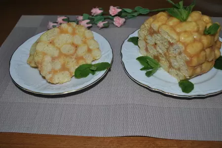 Щербет из кукурузных палочек и ириса. фм "иллюстрация": шаг 4