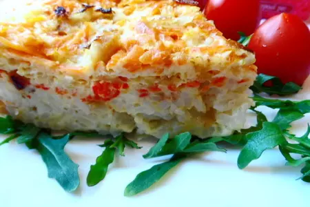 Овощная запеканка с рисом и креветками: шаг 5