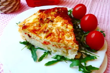 Овощная запеканка с рисом и креветками: шаг 6