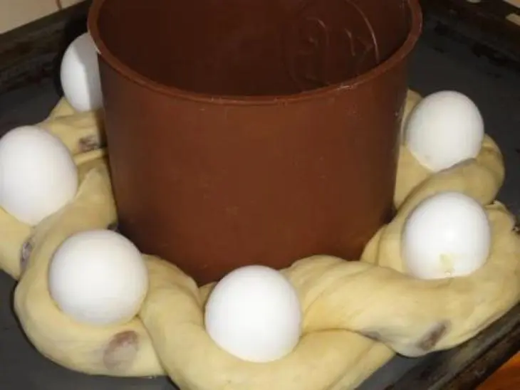 Пасхальное гнездо и “ старорусский кулич ”: шаг 5