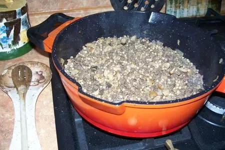 Гречневые блинчики с гречневой начинкой: шаг 5