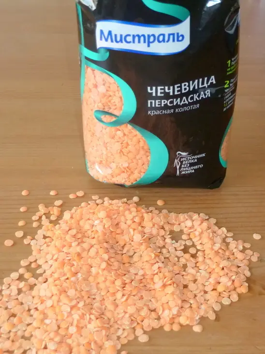 Чечевичный суп для настеньки (сериал "кухня"): шаг 1