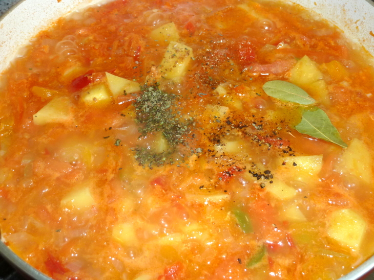 Чечевичный суп для настеньки (сериал "кухня"): шаг 5