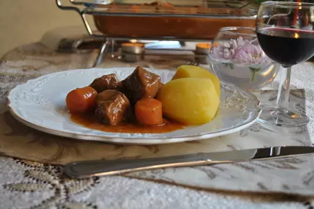 «boeuf bourguignon» по-домашнему для дмитрия нагиева: шаг 9