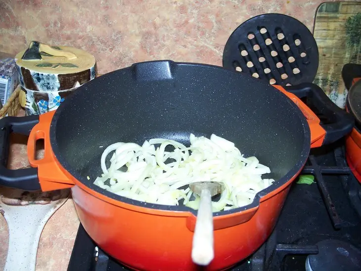 Суп куриный со шпинатом: шаг 3