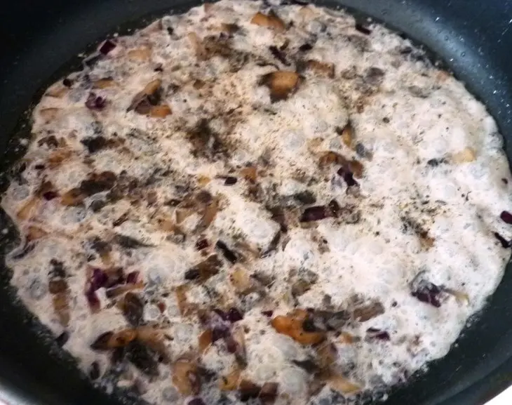 Шампиньоны,запеченые с гречкой и песто: шаг 2