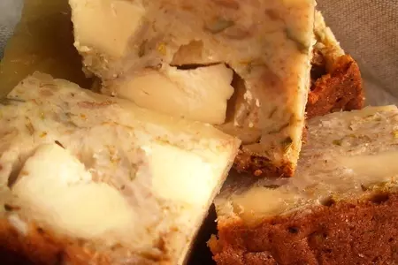 Мультизлаковый пирог-запеканка с сыром, шпинатом и зеленью.: шаг 6