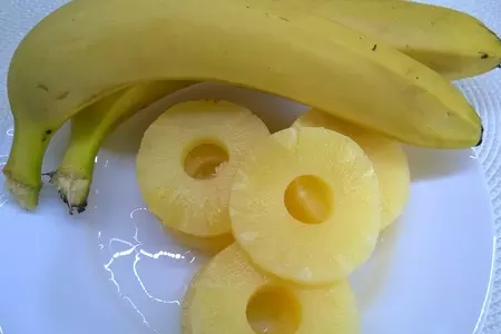 Банановый крем парфе: шаг 2