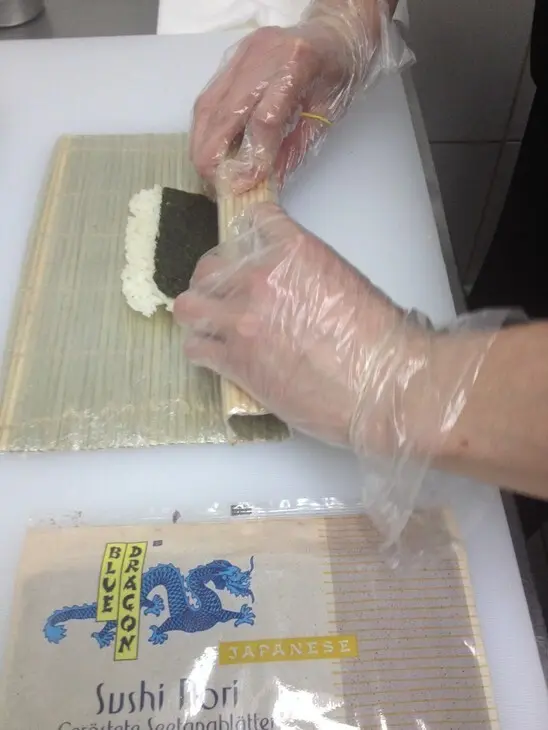 Фуджияма маки: шаг 4