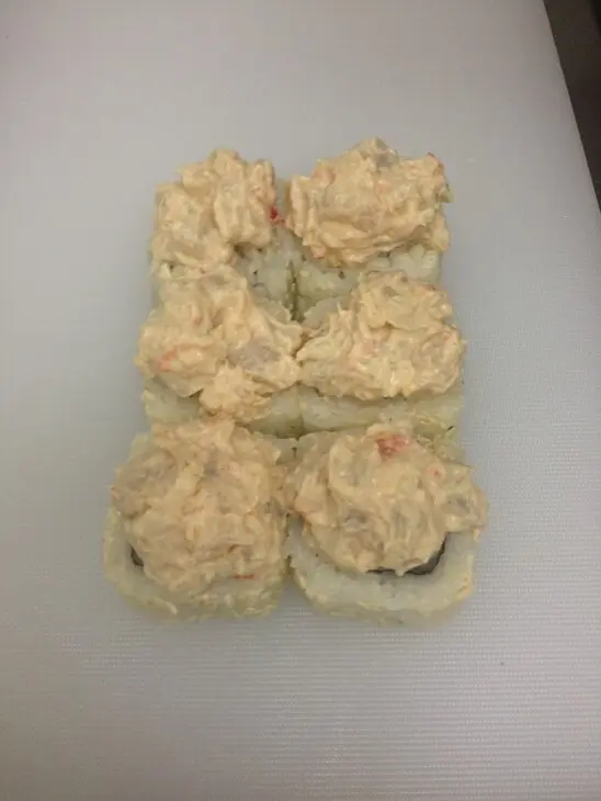 Фуджияма маки: шаг 6