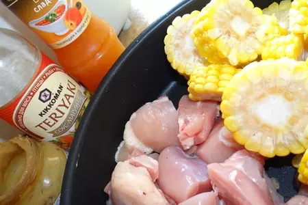 Копчености -  свиная грудинка и куриные шпажки с кукурузой - все на пикник!: шаг 2