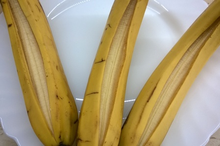 Банановый сплит на гриле: шаг 1