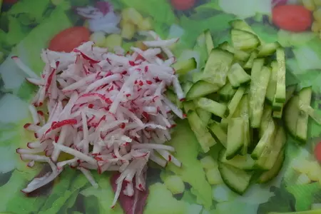 Веррин с рисом и свежим огурцом: шаг 2