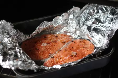 Кускус с лососем под киванским соусом: шаг 1