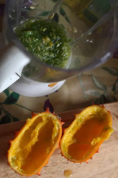 Кускус с лососем под киванским соусом: шаг 3