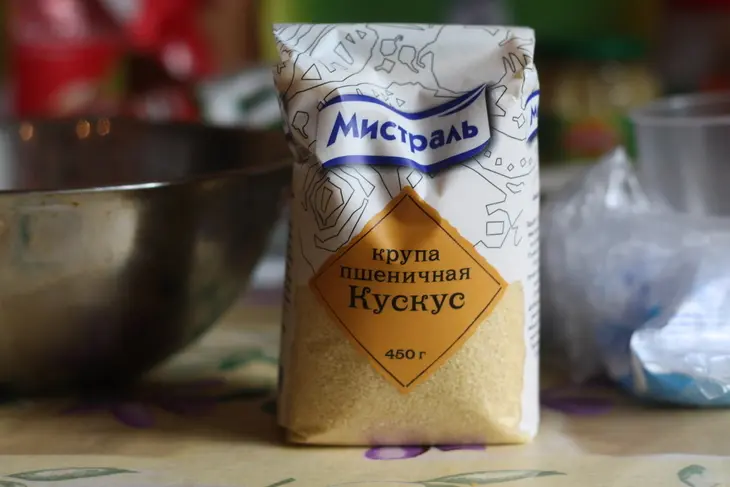 Кускус с лососем под киванским соусом: шаг 7