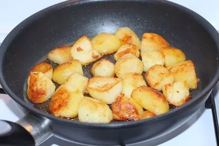Картофель по-архиерейски с икрой из хлеба: шаг 7