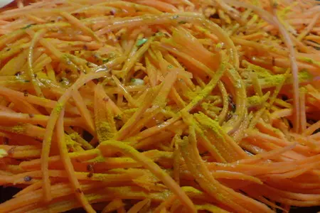 Морская форель ,запечённая с овощами: шаг 1
