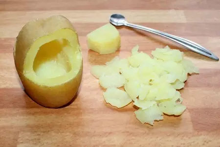 Горячая закуска "лукошко с грибами": шаг 3