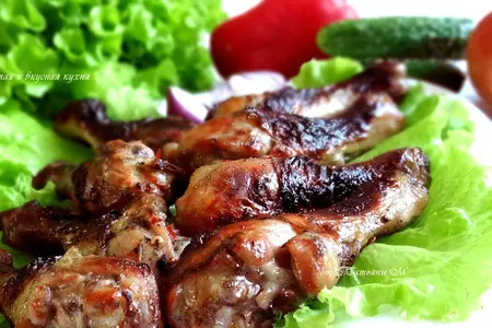 Ароматный шашлык из куриных ножек: шаг 4
