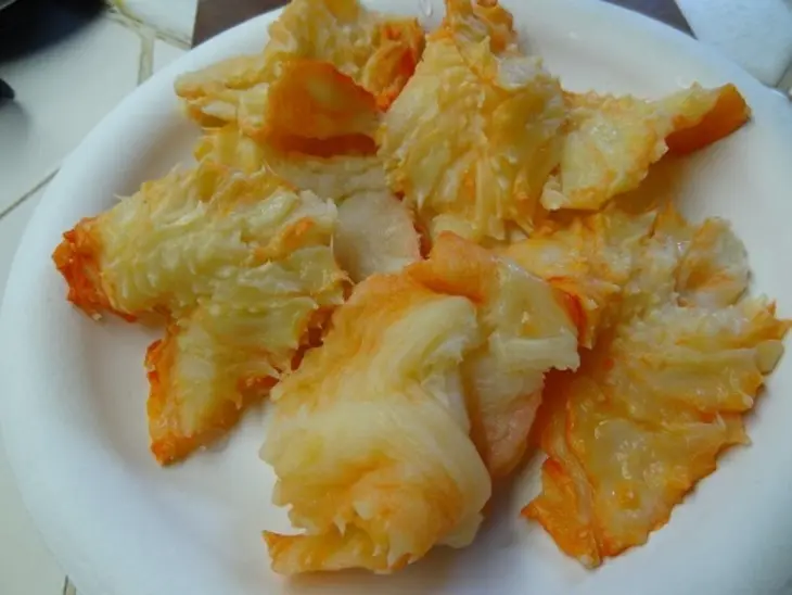 Ой, краб с яйцами: шаг 1