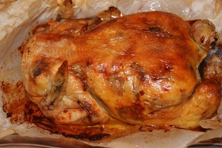 Курица в корзине - рецепт для пикника: шаг 13