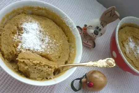 Флан с тыквой и яблоками: шаг 9