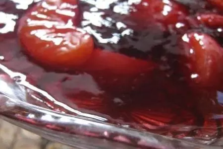 Желе из каркаде с мандаринами: шаг 5
