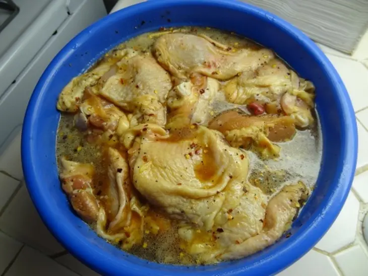 Куриные бёдра на пивных парах: шаг 3