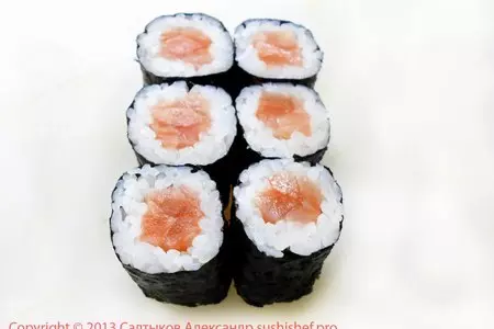 Маки роллы: шаг 8