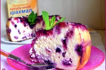 Творожный десерт с лесными ягодами: шаг 8
