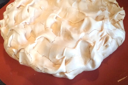 Легкий, воздушный торт «павлова» с нежными сливками от «haas» для аллочки в день свадьбы!: шаг 4