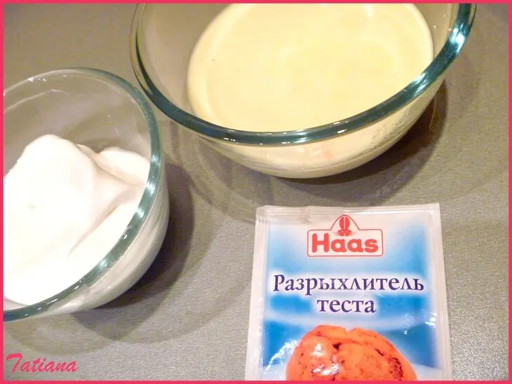 Пудинги манные с вишней: шаг 5