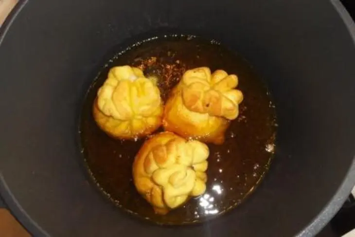 “тюльпаны с мясом”: шаг 6