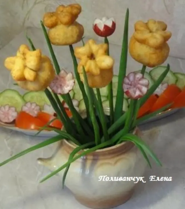 “тюльпаны с мясом”: шаг 8