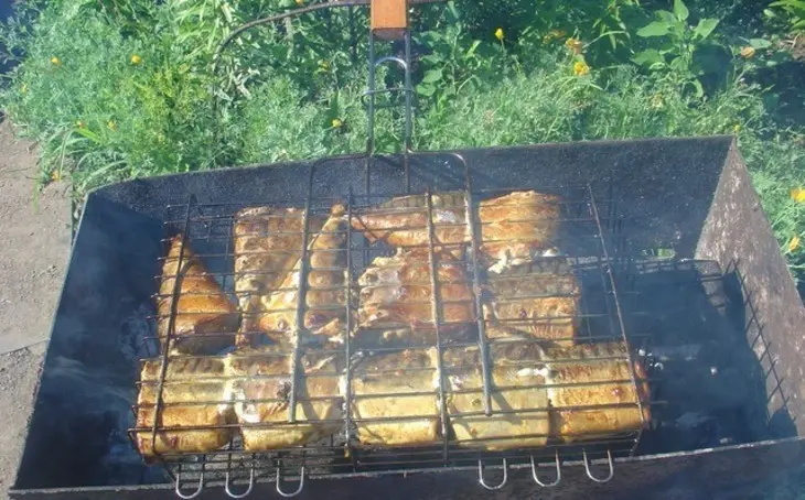 Самая вкусная скумбрия на гриле под маринадом .100% блюдо для пикника.: шаг 3