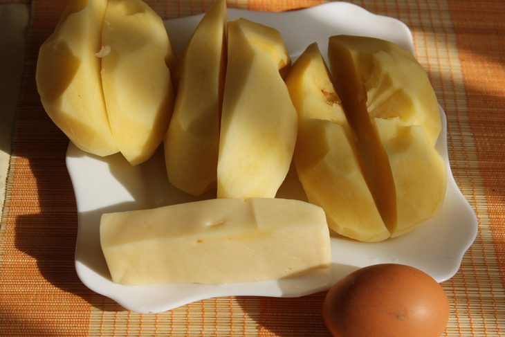Картофельные тарталетки с селедочкой: шаг 4