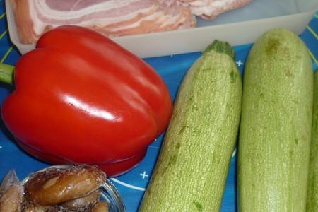 Овощи по-деревенски,запеченые в итальянском стиле: шаг 1