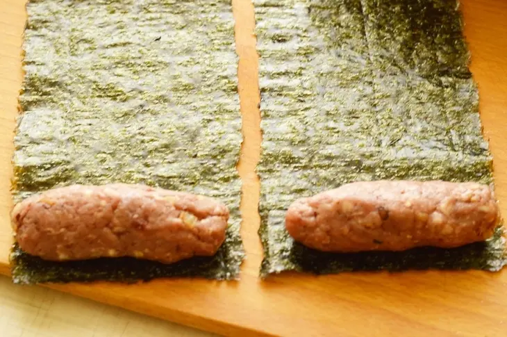 Мясные роллы, по мотивам мэнти кацу (menchi katsu): шаг 3