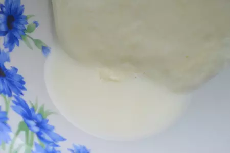 Мешочки из моцареллы с фруктами: шаг 5