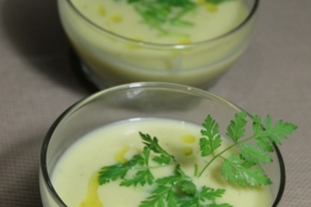Нежный суп вишуаз с картофелем: шаг 7