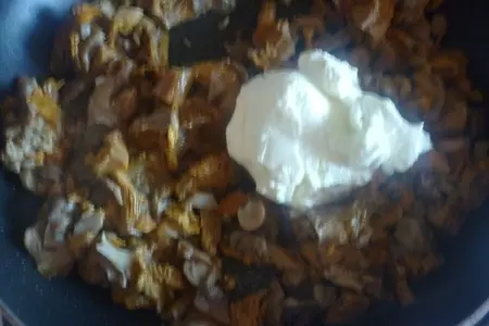 Рулет из курицы с грибами, орехами и сыром для папы насти(к/ф кухня): шаг 6