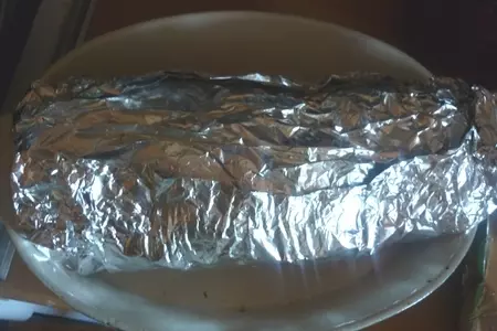 Рулет из курицы с грибами, орехами и сыром для папы насти(к/ф кухня): шаг 9